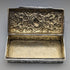 1896 British antique sterling silver box 160g George Nathan